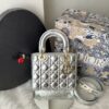 Bolsa Dior Lady Mini - Prata