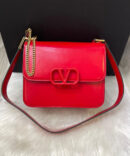 Bolsa Valentino Garavani Vsling Pequena  - Vermelho