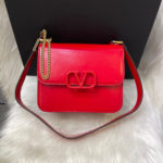 Bolsa Valentino Garavani Vsling Pequena  - Vermelho