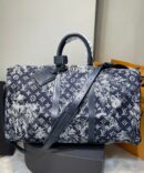 Bolsa LV Keepall Bandoulière- Azul