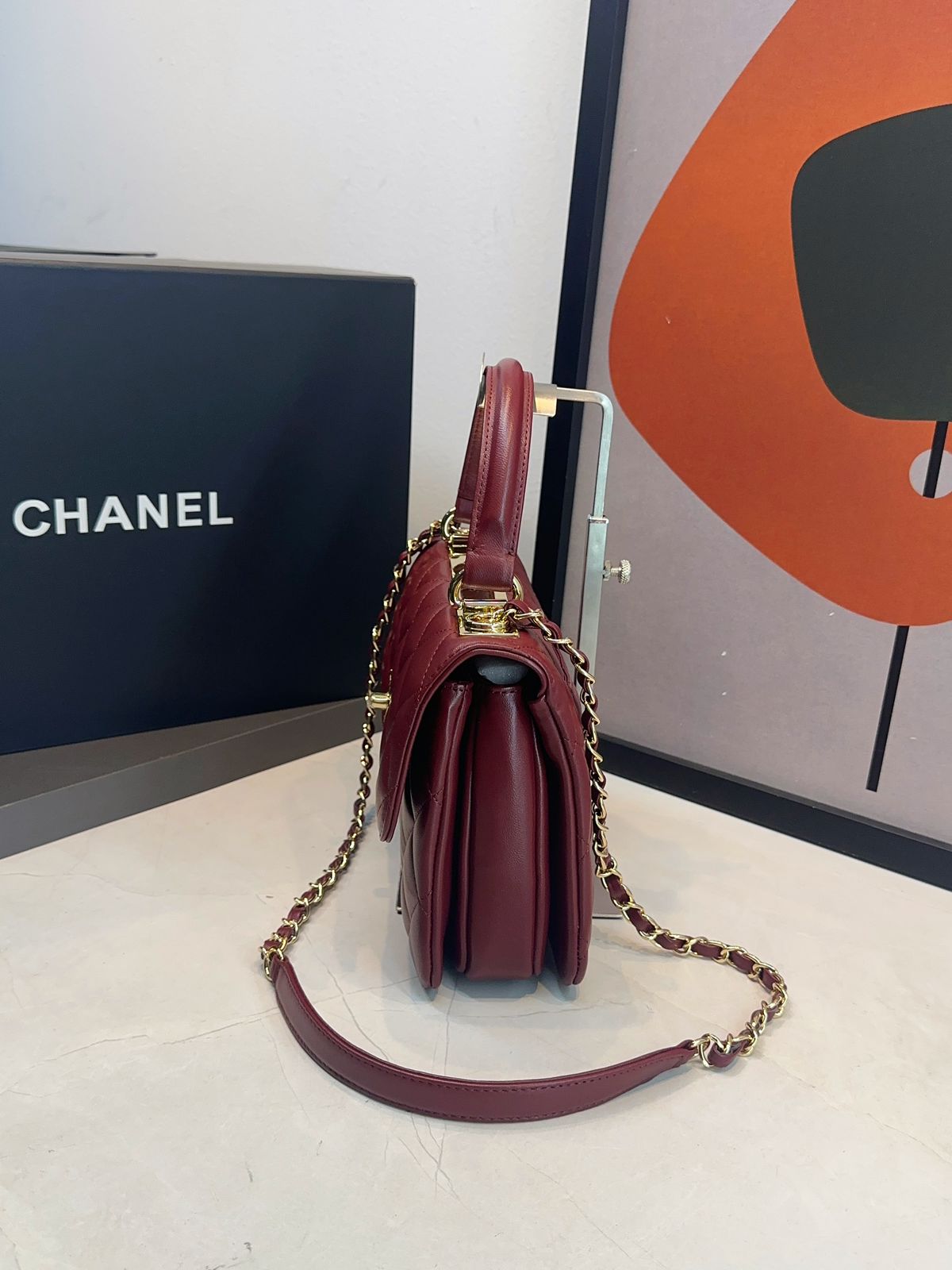 Bolsa Chanel Matelassê com Aba - Imagem 40