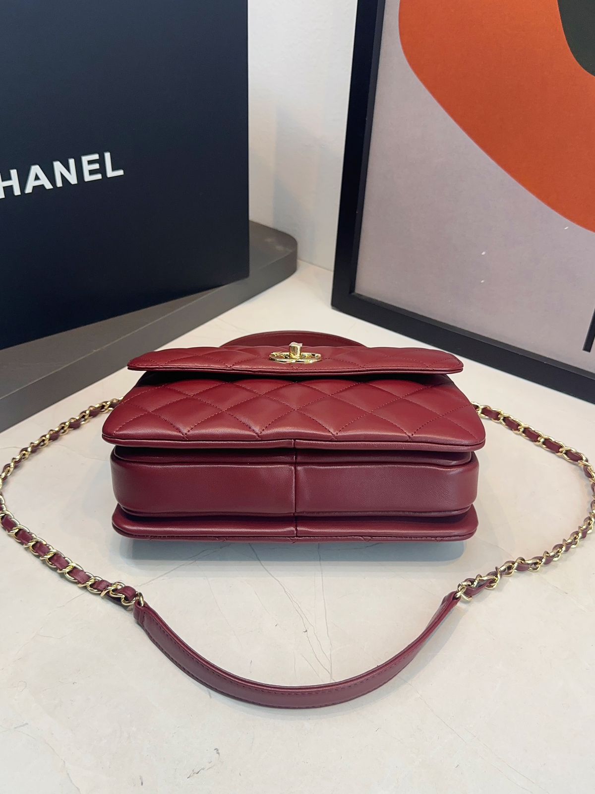 Bolsa Chanel Matelassê com Aba - Imagem 41