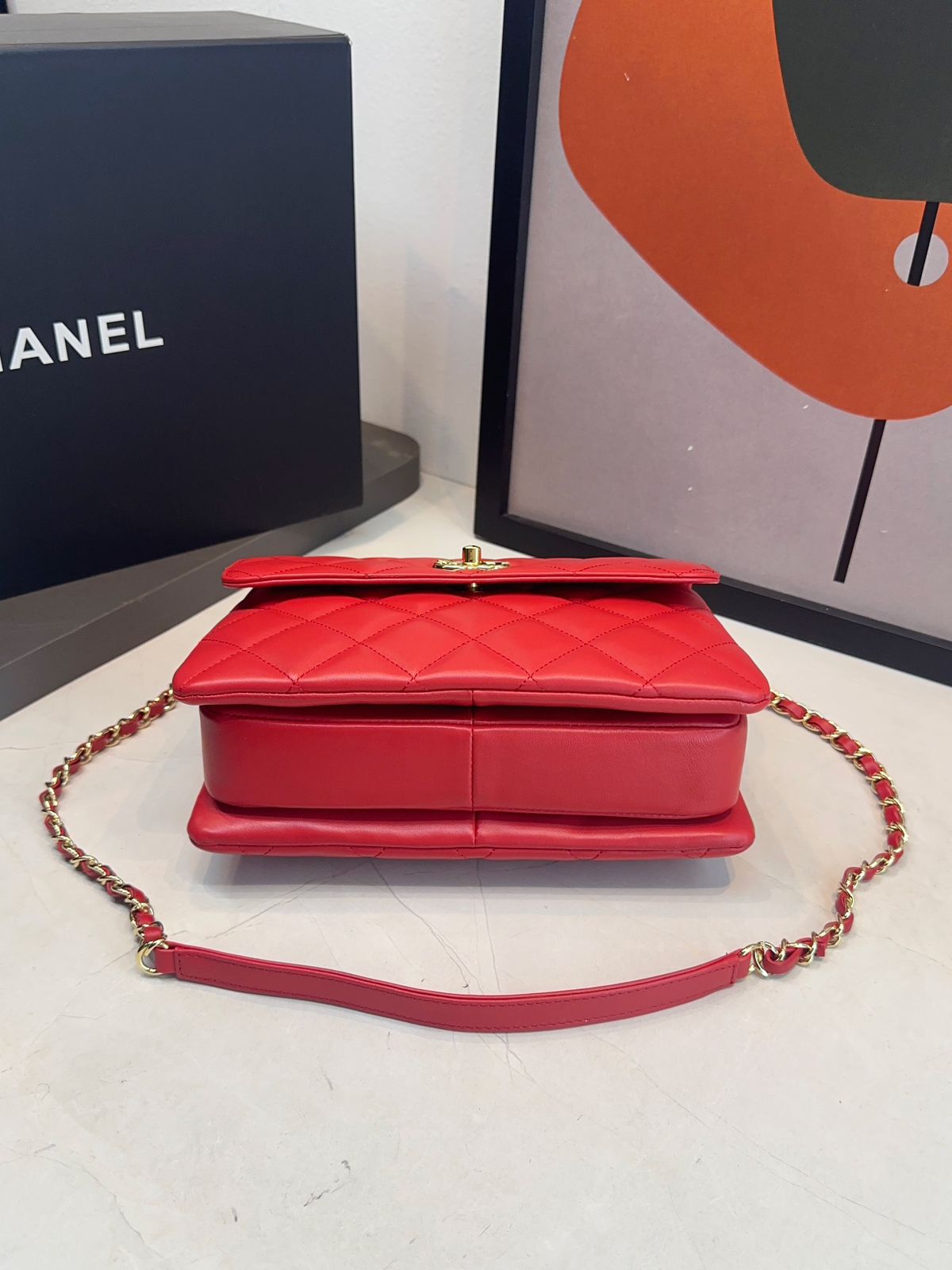 Bolsa Chanel Matelassê com Aba - Imagem 63