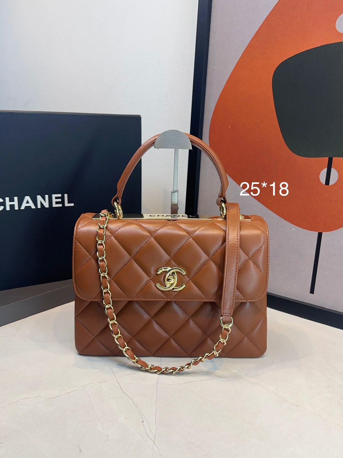 Bolsa Chanel Matelassê com Aba