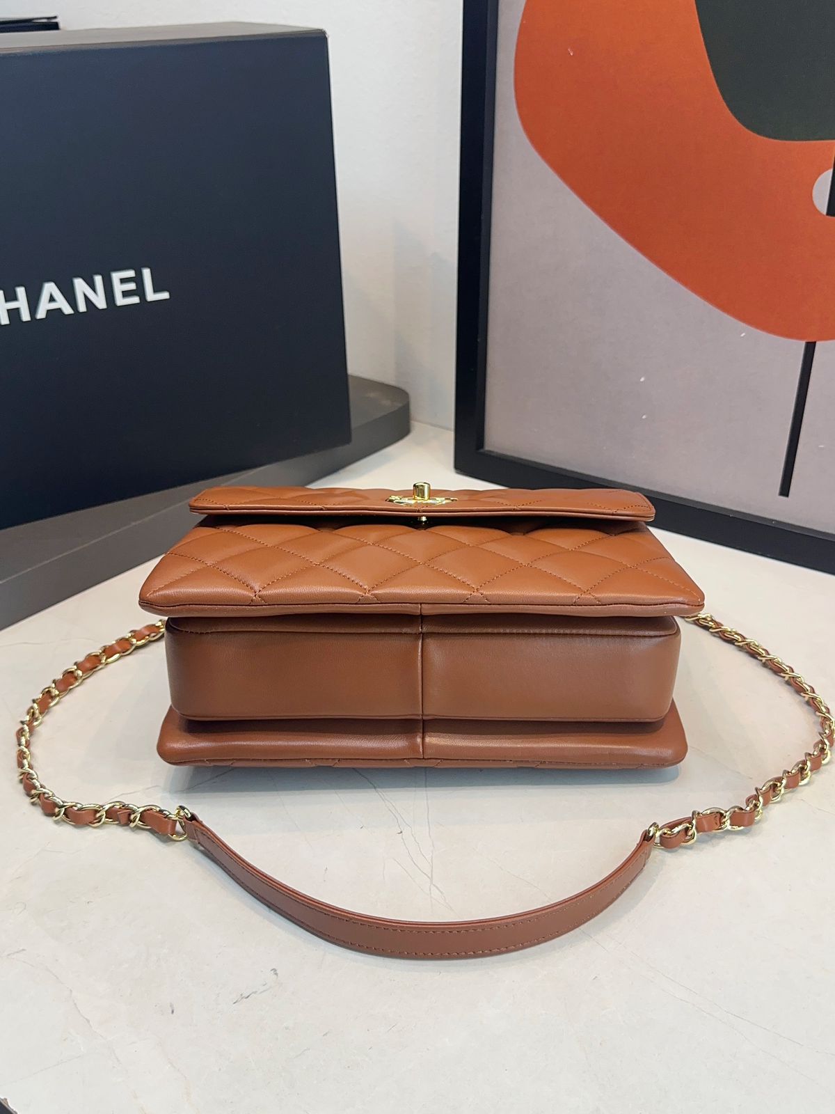 Bolsa Chanel Matelassê com Aba - Imagem 85