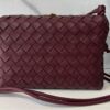 Bolsa Bottega Veneta Intrecciato Loop- Vinho