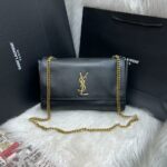 Bolsa Saint Laurent Kate - Preto