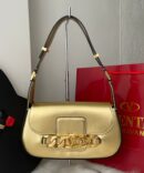 Bolsa Valentino Garavani Vlogo Chain - Dourado