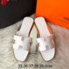 Sandália Hermès Oran Couro - Branco