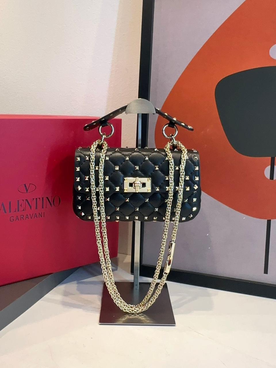 Bolsa Valentino Rockstud Spike - Imagem 5