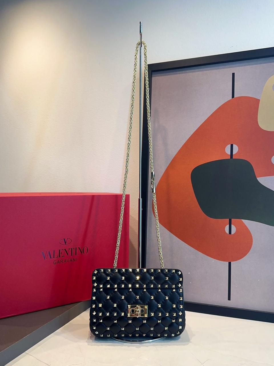 Bolsa Valentino Rockstud Spike - Imagem 7