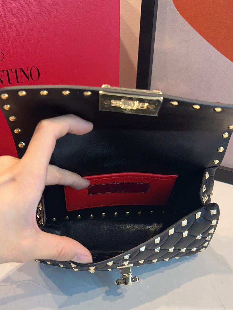 Bolsa Valentino Rockstud Spike - Imagem 8