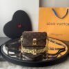 Bolsa LV Pochette Métis East West Monogram - Marrom