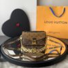 Bolsa LV Pochette Métis East West Monogram - Marrom/Marrom Claro