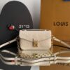 Bolsa LV Pochette Métis East West Empreinte-Creme