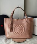 Bolsa Gucci Soho Large Tote  - Rosê 