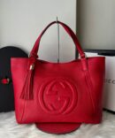 Bolsa Gucci Soho Large Tote  - Vermelho