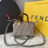 Bolsa Fendi Baú Mini - Marrom