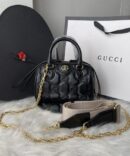 Bolsa Gucci Love Parade Matelassé - Preto