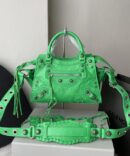 Bolsa Balenciaga Neo Cagole XS - Verde