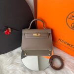 Bolsa Hermes Kelly Mini 20 - Marrom 