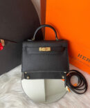 Bolsa Hermes Kelly Mini 20 - Preto