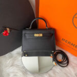 Bolsa Hermes Kelly Mini 20 - Preto