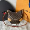 Bolsa LV Boulogne Monogram - Marrom/Caramelo