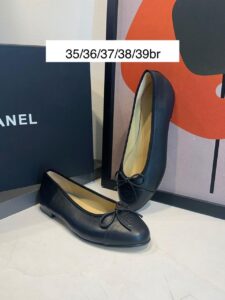 Sapatilha Ballerina Chanel-Preto