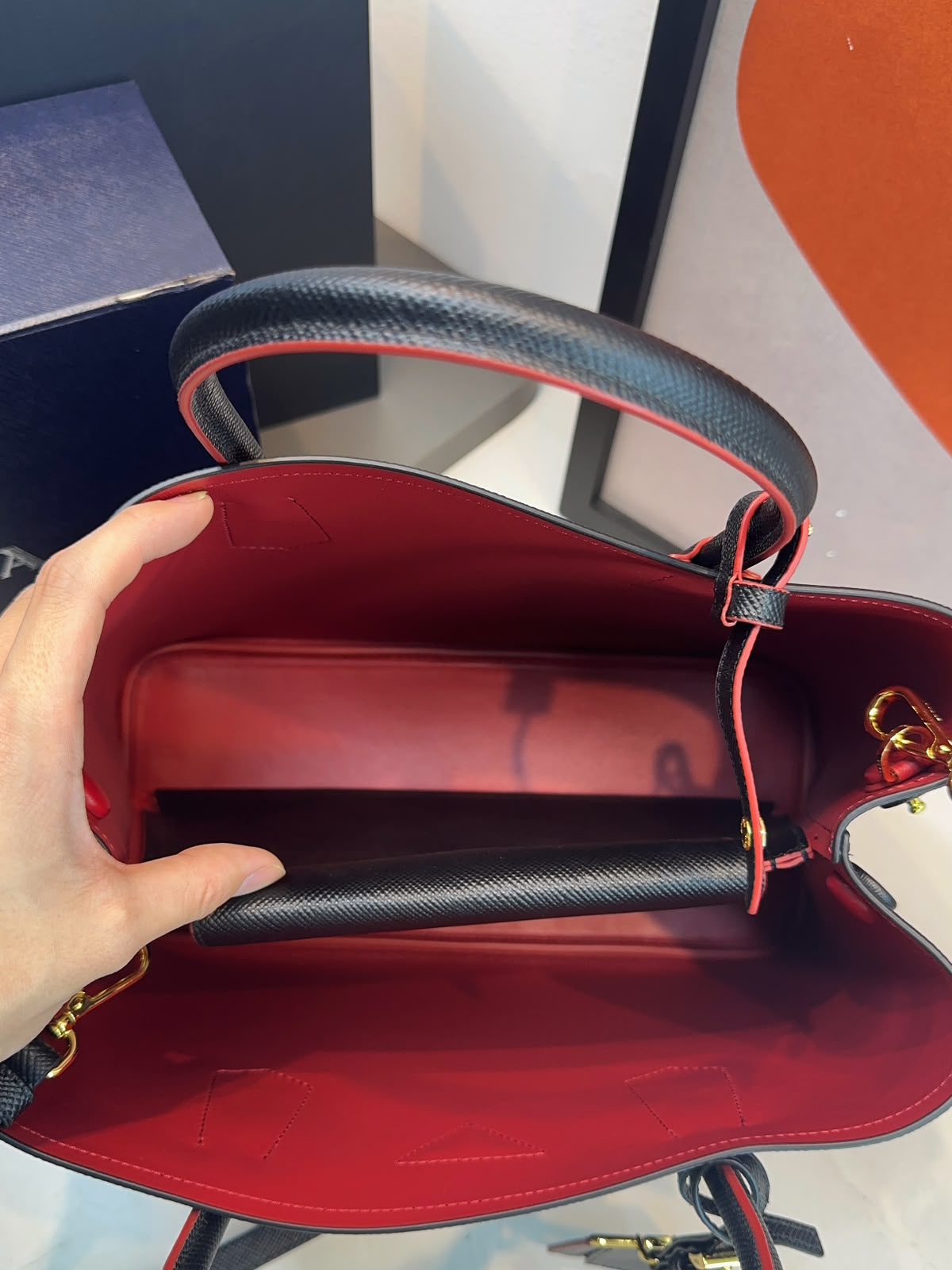 Bolsa Prada Double G Saffiano-Oferta - Imagem 11