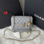Bolsa Chanel Flap Mini - Cinza
