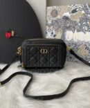 Bolsa Dior em Couro Preto