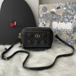 Bolsa Dior em Couro Preto