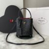 Bolsa Prada Panier Saffiano P -  Preto