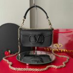 Bolsa Valentino Loco Calfski - Preto