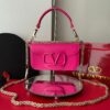 Bolsa Valentino Loco Calfski - Rosa