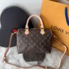 Bolsa LV Speedy Monogram 30 - Marrom/Nude