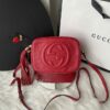 Bolsa GG Disco Soho - Vermelho Escuro