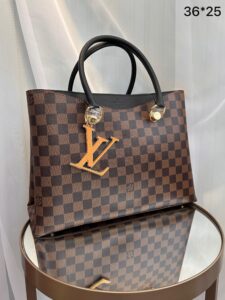 Bolsa LV Riverside Damier-Preto