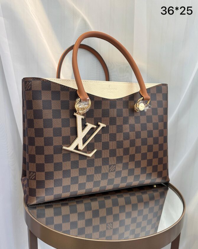 Bolsa LV Riverside Damier - Imagem 6