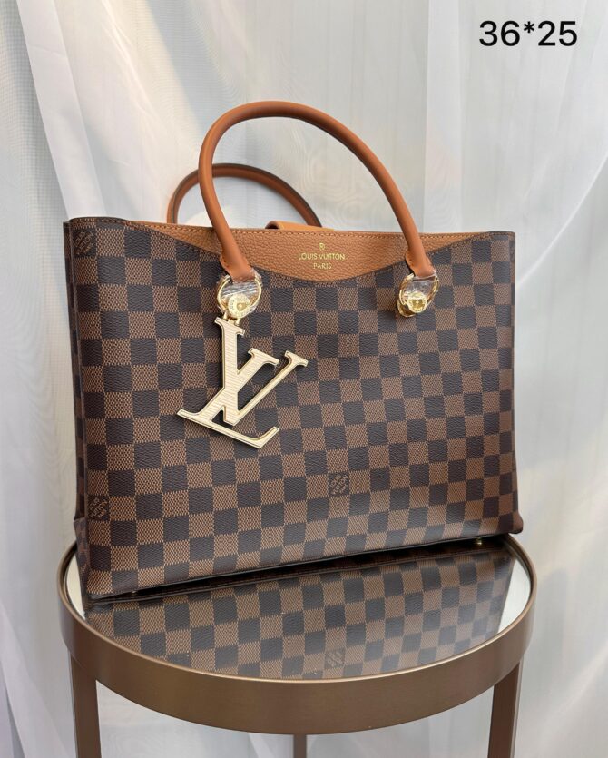 Bolsa LV Riverside Damier - Imagem 7