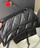 Bolsa Balenciaga Crush P Black