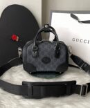 Bolsa Gucci Duffle P Interlocking - Preto