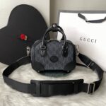 Bolsa Gucci Duffle P Interlocking - Preto