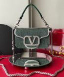 Bolsa Valentino Locò Bordada -  Verde