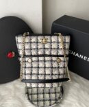 Bolsa Chanel Tweed Têxtil