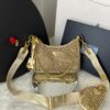 Bolsa Prada Re-Edition 2005 - Dourado