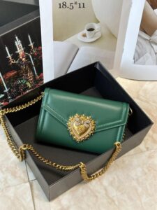 Bolsa Dolce Gabbana Devotion Transversal Pequena - Verde
