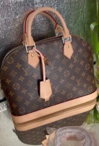 Bolsa LV Alma M - Marrom