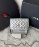 Bolsa Chanel Woc Metálica - Prata